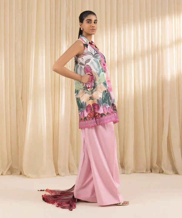 3 Piece - Embroidered Lawn Suit
