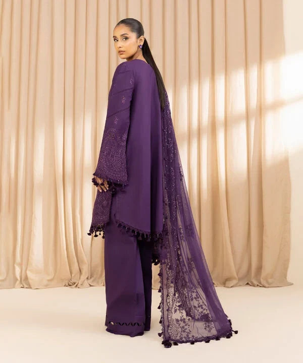 3 Piece - Embroidered Lawn Suit