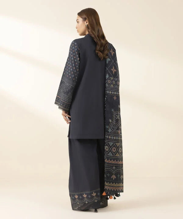 3 Piece - Embroidered Lawn Suit