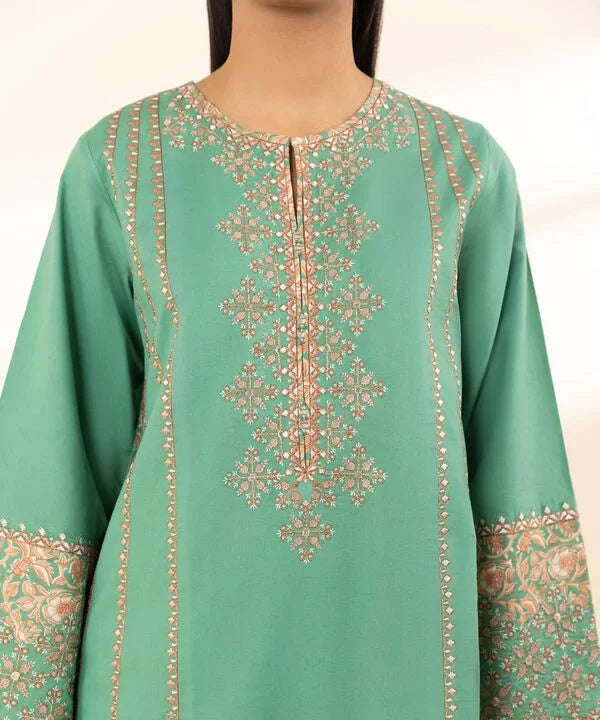 3 Piece - Embroidered Lawn Suit