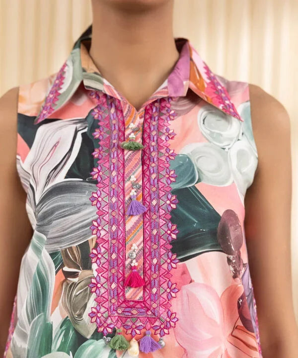 3 Piece - Embroidered Lawn Suit