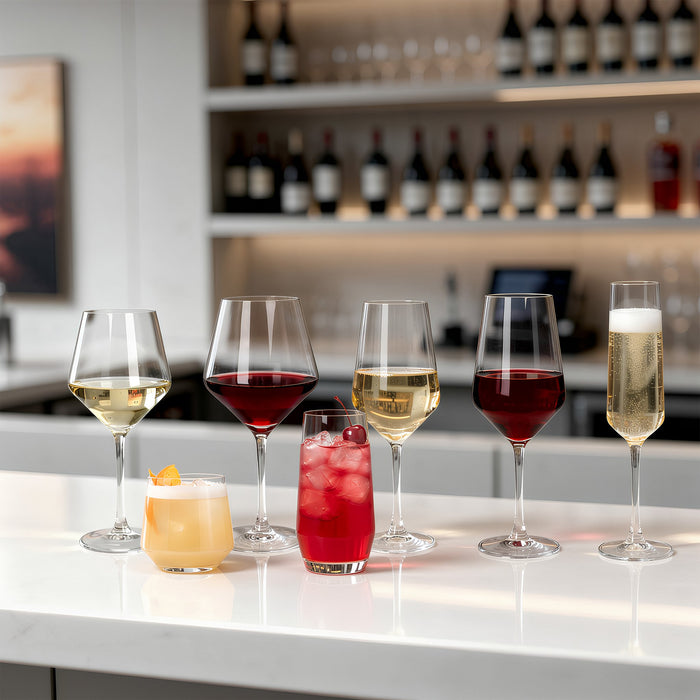 300ml Soho Crystal Tumbler Glasses - Pack of 6