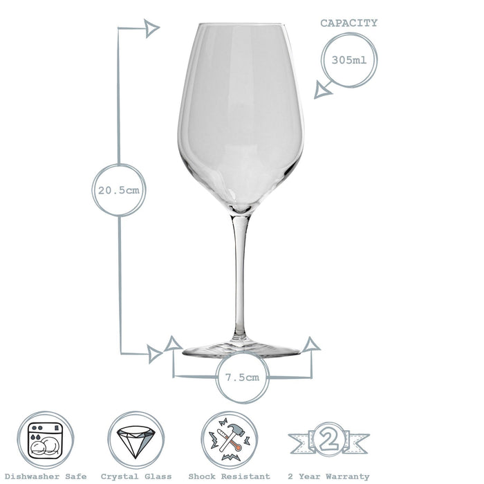 305ml Inalto Tre Sensi Wine Glasses - Pack of Six