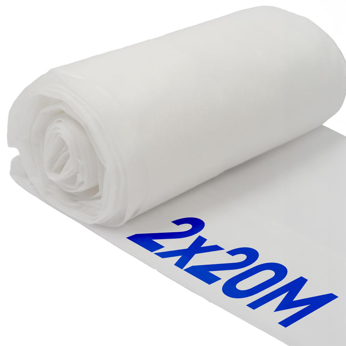 30gsm Garden Plant Frost Protection Fleece - 2m x 20m Total (2 Rolls)