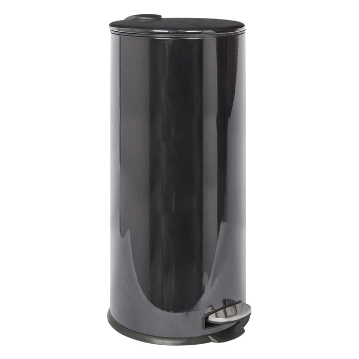 30L Round Stainless Steel Kitchen Pedal Bin