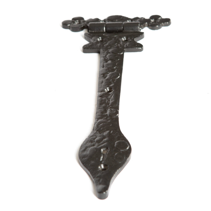 310mm Black Ornate T-Hinge