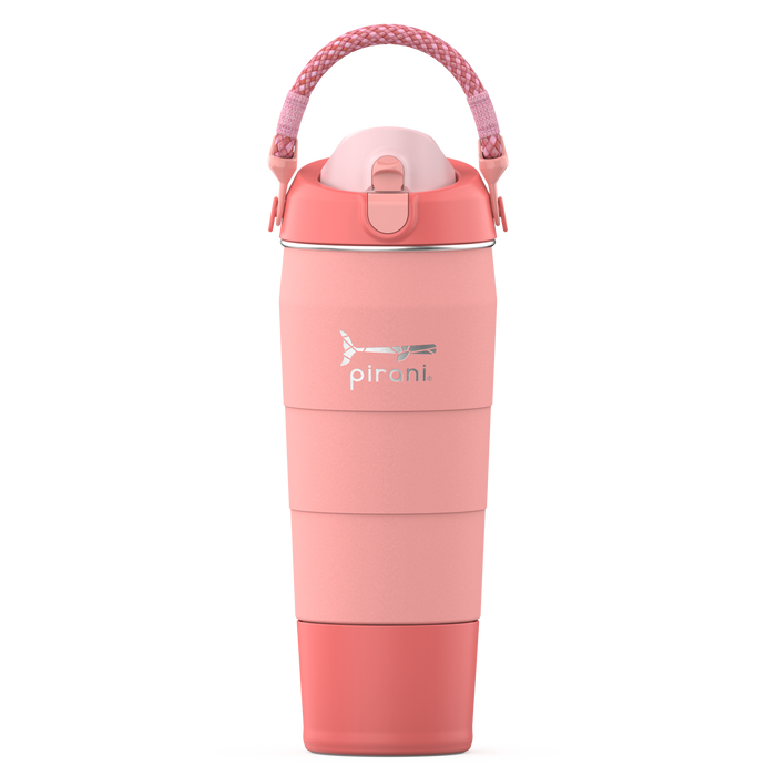 32oz PIRANI WATER BOTTLE, CORAL