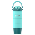 32oz PIRANI WATER BOTTLE, PARADISE BLUE