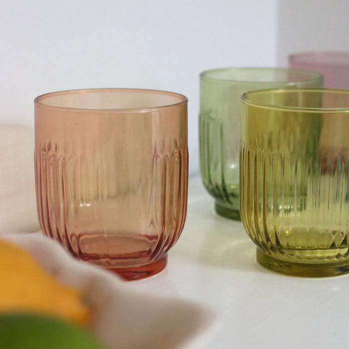 330ml Tokyo Whisky Glasses - Full Colour - Pack of Six
