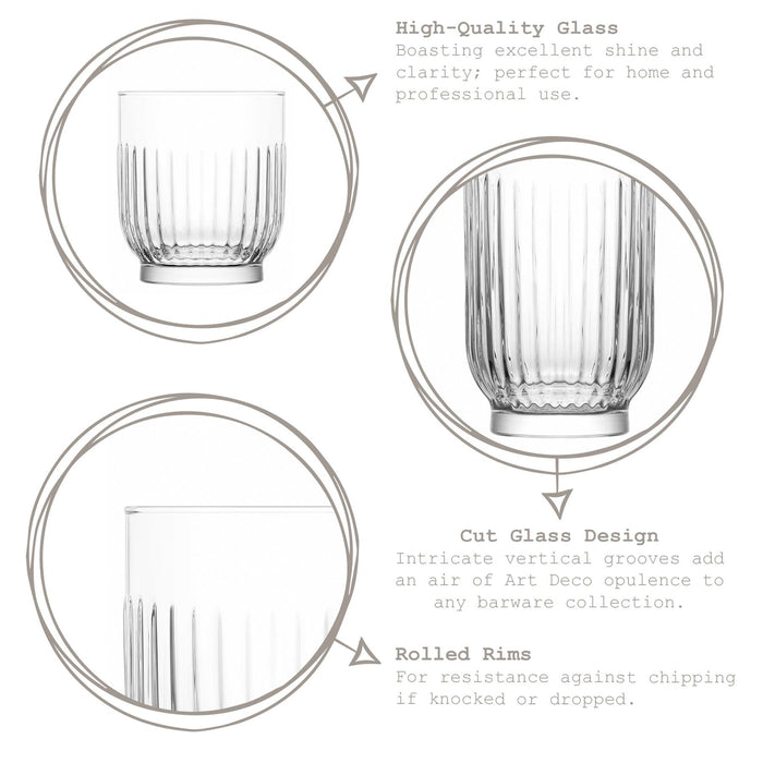 330ml Tokyo Whisky Glasses - Pack of Six