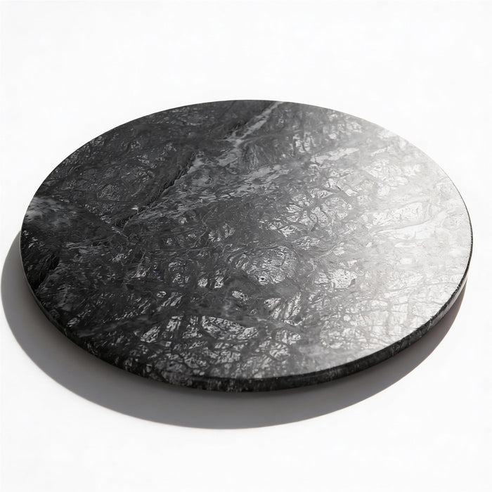 Marble Serving Board - 33cm - Black