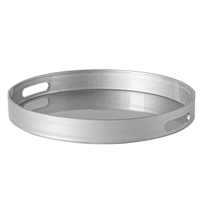33cm Round Lacquer Tray