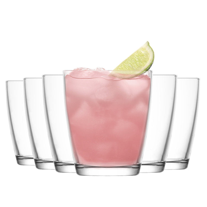 LAV 6 Piece Vega Water Glasses Set - 340ml