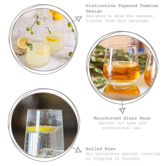 345ml Lal Whisky Glasses - Pack of Six