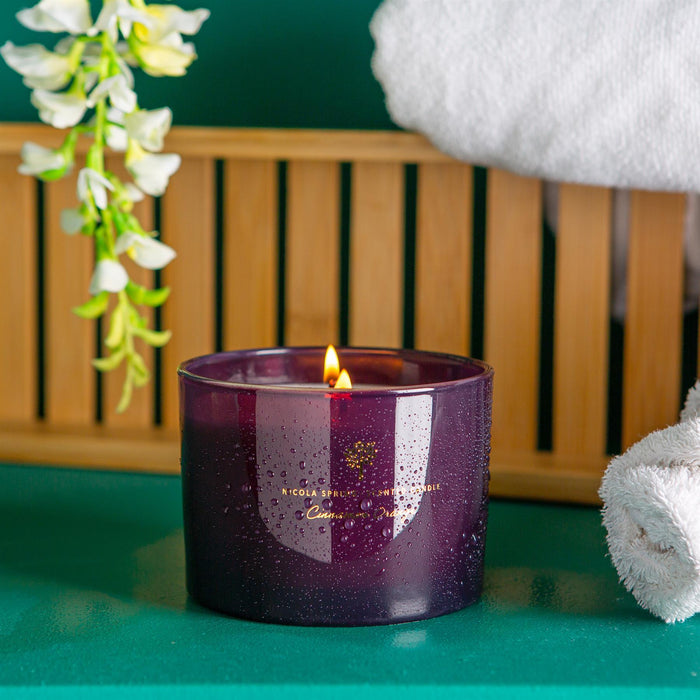 350g Double Wick Cinnamon Orange Soy Wax Scented Candle