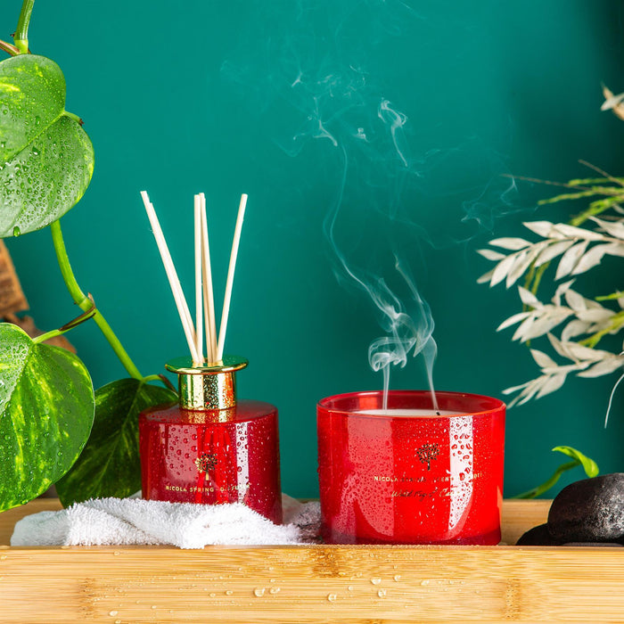 350g Double Wick Wild Fig & Cassis Soy Wax Scented Candle