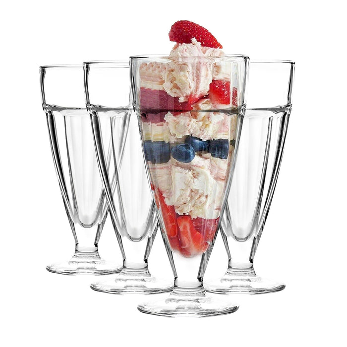 350ml Ice Cream Sundae Glasses - Pack of Four