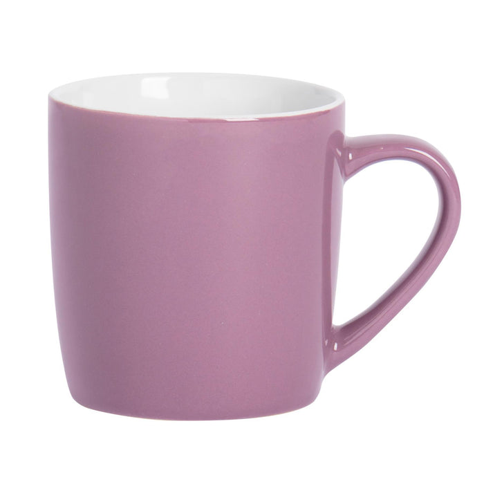 350ml Purple Coloured Coffee Mugs - Pack of Six