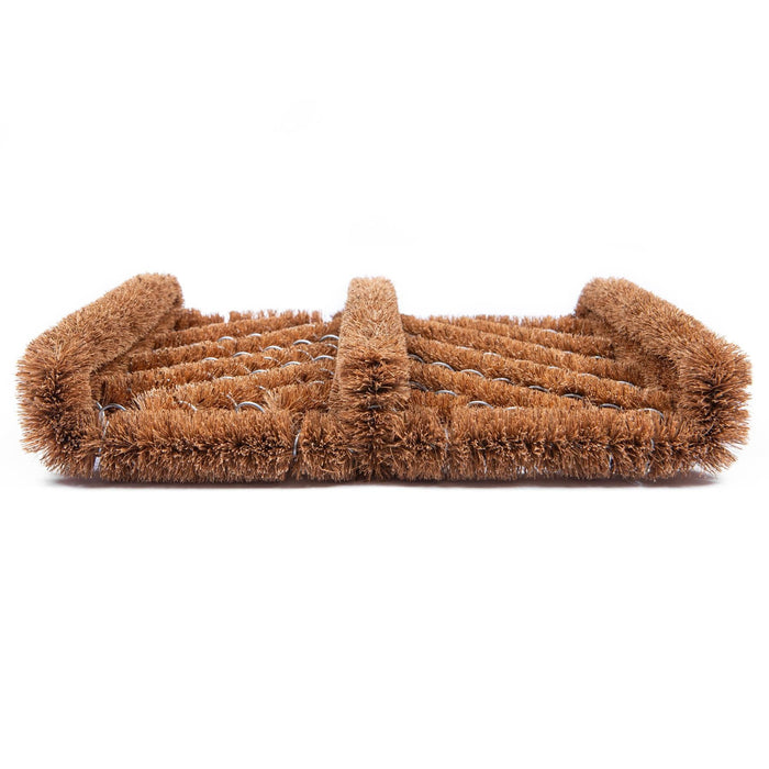 35cm x 30cm Natural Coir Scraper Door Mat