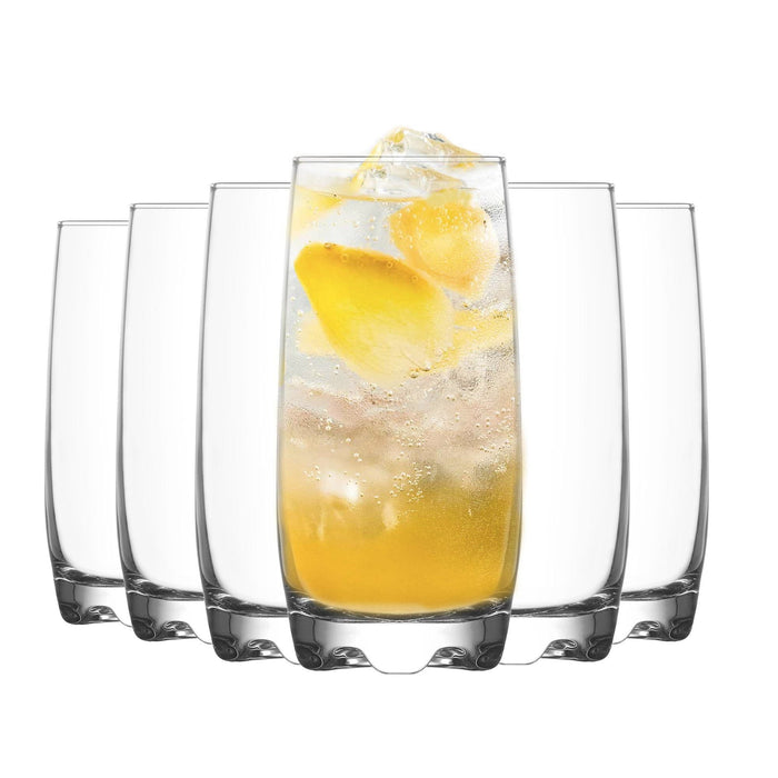 390ml Adora Premium Highball Glasses - Pack of Six