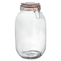 3L Classic Air tight Glass Storage Jar + Four Free Coloured Seals