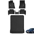 3W BMW 5 Series 2017-2023 G30 Custom Floor Mats Cargo Liner TPE Material & All-Weather Protection Vehicles & Parts 3Wliners 2017-2023 5 Series 2017-2023 1st&2nd Row + Trunk Mat