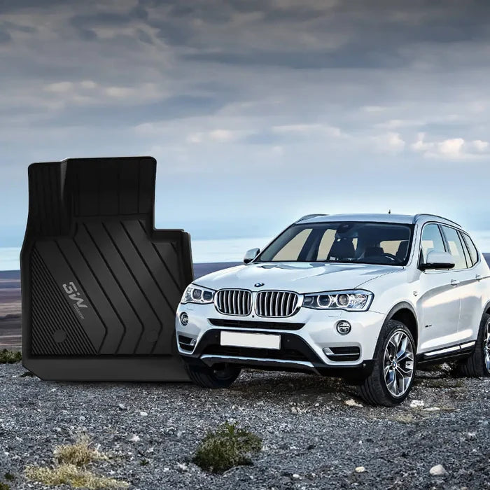 3W BMW X3 F25 2011-2017 Custom Floor Mats TPE Material & All-Weather Protection Vehicles & Parts 3Wliners