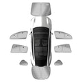 3W Car Window Shades for Model Y Juniper 2025-2026 8PCS Privacy Protection Sunshade Car Accessories - 3Wliners