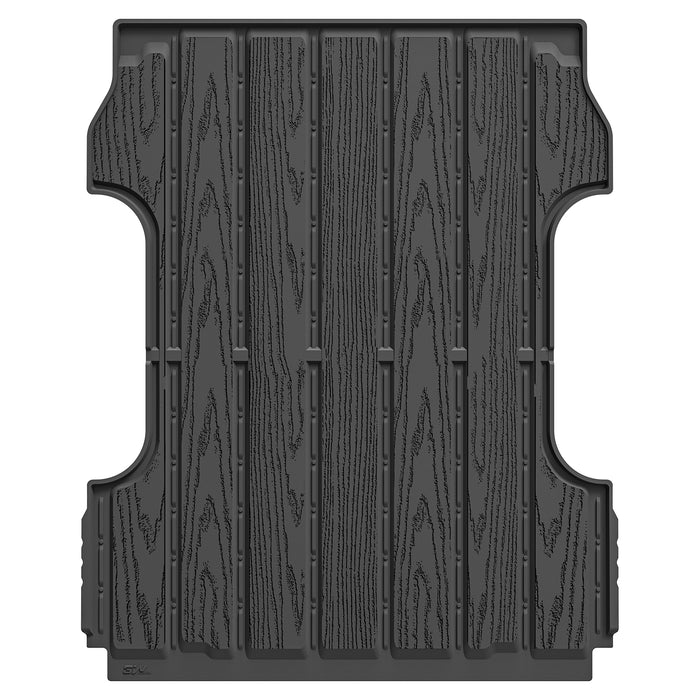 3W Bed Mat 6.8FT for Ford F250/F350/F450 2017-2025 2026 Super Duty Accessories Vehicle Bed, Durable All Weather Protection TPE Bed Liner for Heavy Duty Pickup Cargo Mat, Black