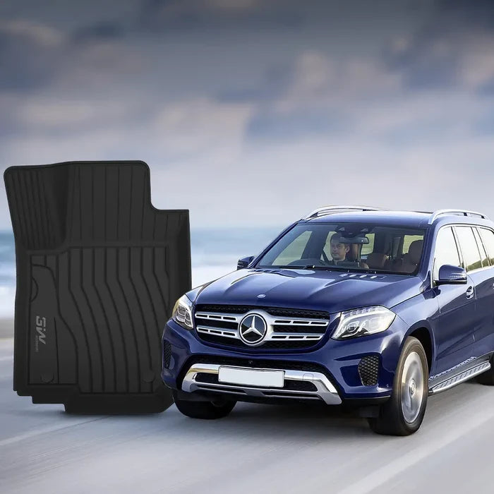 3W Mercedes-Benz ML/GL/GLE/GLS Series 2012-2019 Custom Floor Mats TPE Material & All-Weather Protection Vehicles & Parts 3Wliners