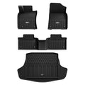 3W Toyota Camry 2025 Floor Mats / Cargo Liner (Include Hybrid) TPE Material & All-Weather Protection Vehicles & Parts 3Wliners 2025 Camry 2025 1st&2nd Row+Trunk Mat