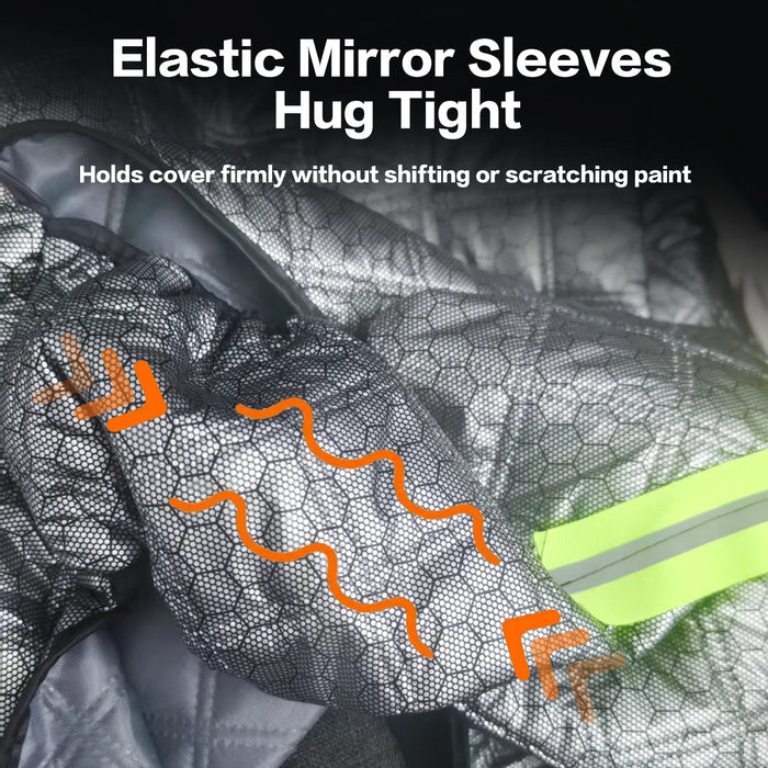 3W Windshield Cover for Ice and Snow  Universal Fit for Car, SUV, Truck and Van,Graphene-Insulated,Triple-Layer Warmth, Universal Fit, UV Protection Car Accesories