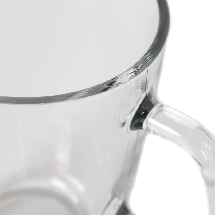 400ml Vega Glass Coffee Cups - Pack of Six