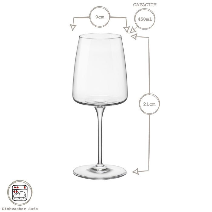 450ml Nexo Wine Glasses - Pack of Six