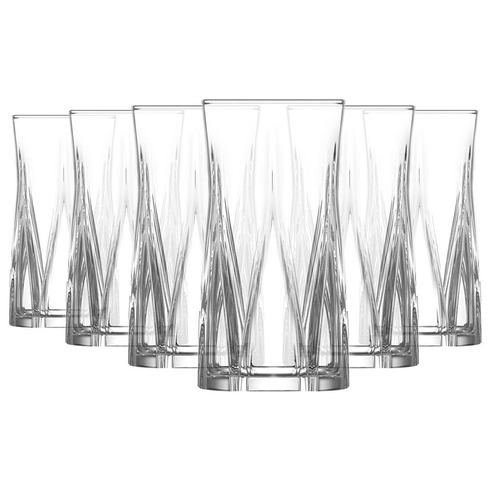 480ml Zoey Highball Glasses - Pack of 6