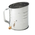 5 CUP HAND CRANK SIFTER