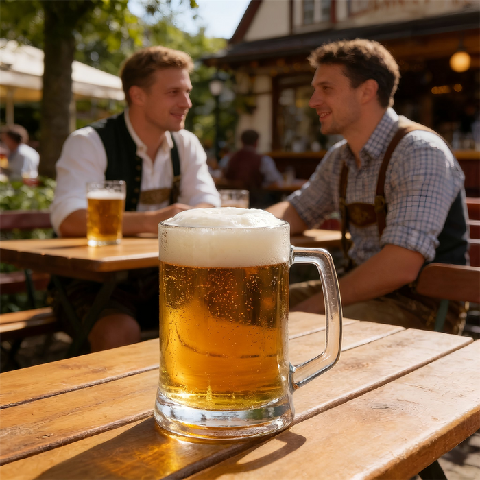 510ml (17oz) Southwark Glass Beer Mugs - Pack of 24