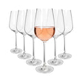 540ml Knightsbridge Crystal Rosé Wine Glasses - Pack of 6