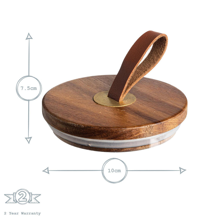 550ml Scandi Storage Jar with Loop Lid