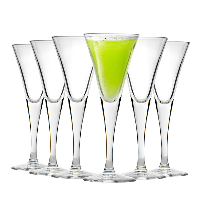 Bormioli Rocco Fiore Stemmed Sherry Glasses - 55ml - Pack of 6