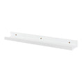 57cm White Floating Picture Ledge Shelf