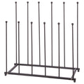 6 Pair Steel Wellington Boot Rack - By Hammer & Tongs