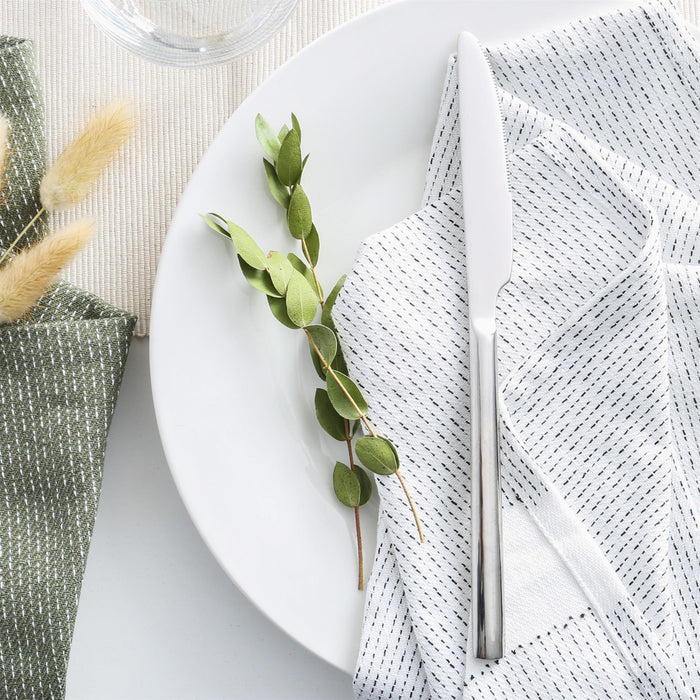 6 x Stainless Steel Dinner Knives