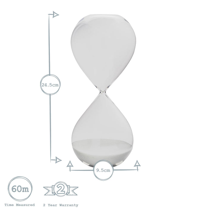 60 Minute Glass Sand Timer