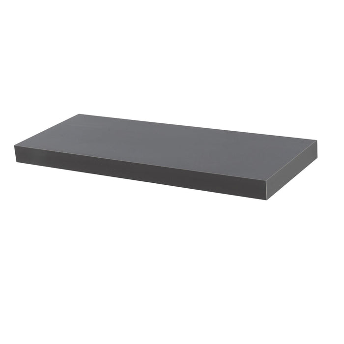 60cm Grey Modern Floating Shelf