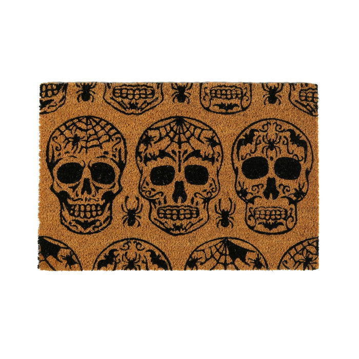 60cm x 40cm Day of the Dead Coir Door Mat