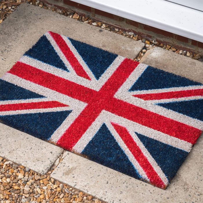 60cm x 40cm Union Jack Coir Door Mat