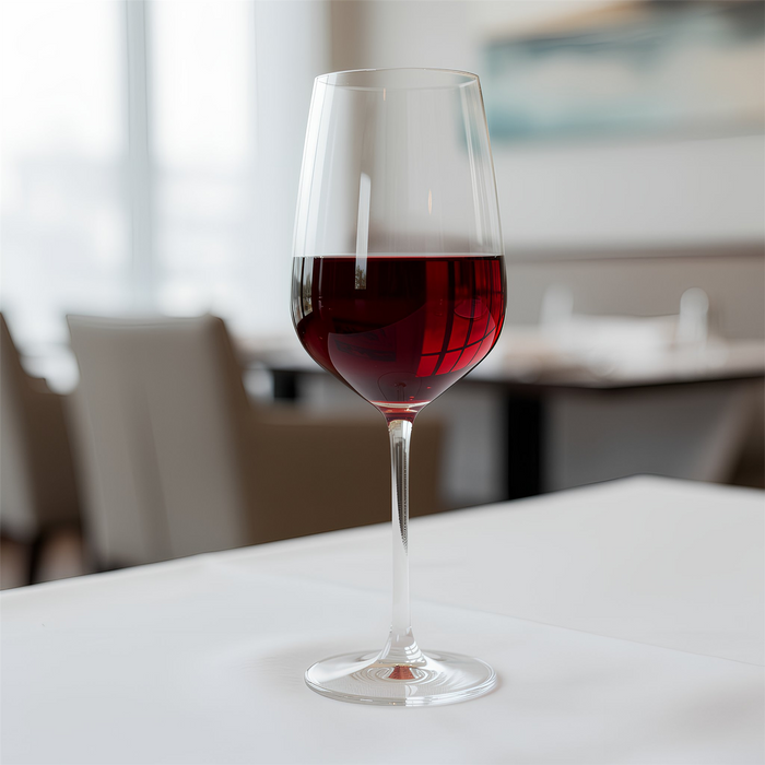 620ml Knightsbridge Crystal Red Wine Glasses - Pack of 6