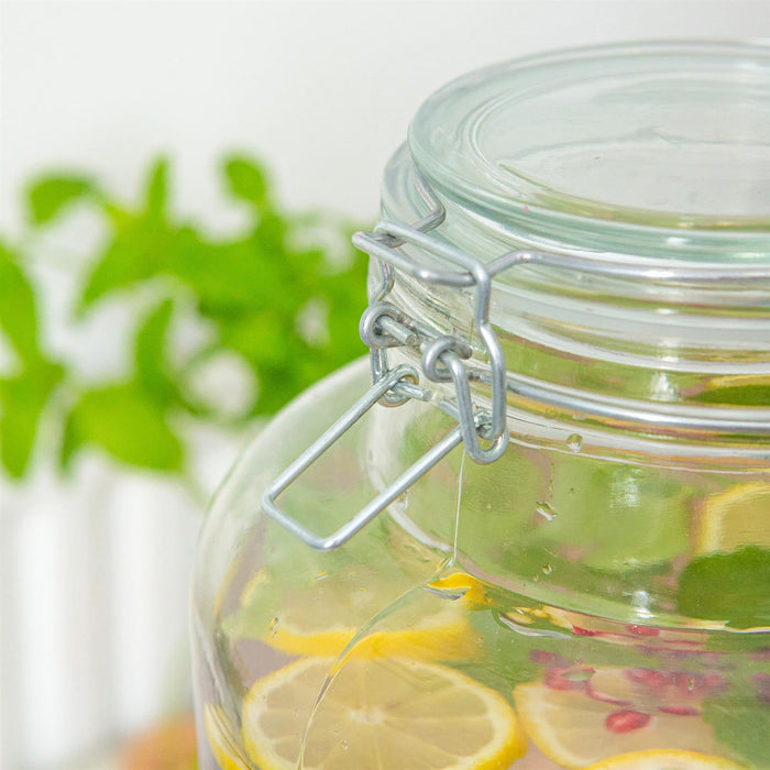 6.5L Glass Drinks Dispenser with Tap