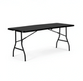 6ft (180cm) Rectangle Plastic Folding Trestle Table